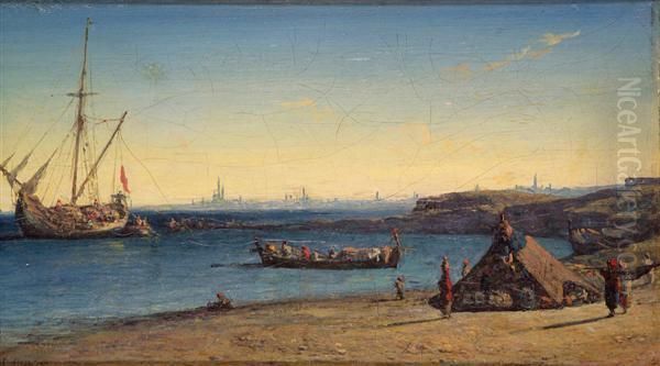 Paysage Maritime En Orient - view 1