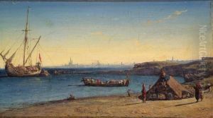 Paysage Maritime En Orient
