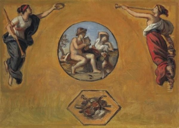 The Allegory Of Music by Karoly Lotz
