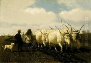 Spring Plough by Karoly Lotz