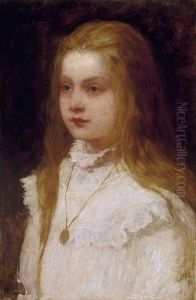 The Artist's Daugter, Ilona Lotz by Karoly Lotz