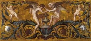 Allegorical Scene by Karoly Lotz