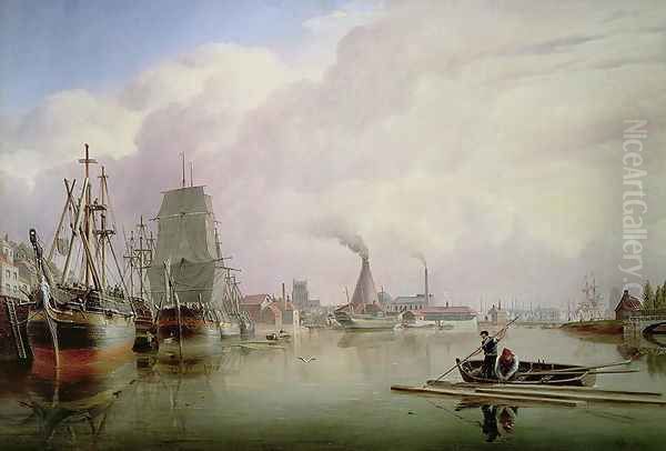 Bristol Harbour, 1837 - view 1