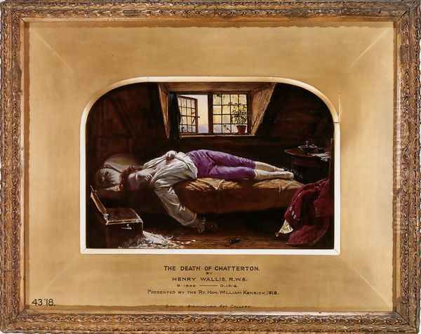 The Death of Chatterton 1856 - view 1