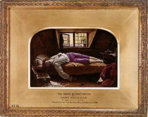 The Death of Chatterton 1856 by Henry Wallis