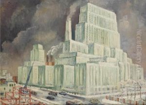 Cornell University Medical Centre In Winter, New York by Adriaan Lubbers
