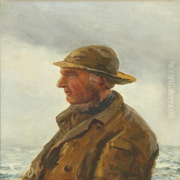 Portrait Of A Fisherman - view 1