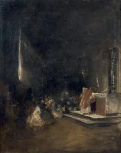 Messe Basse by Eugenio Lucas Velasquez