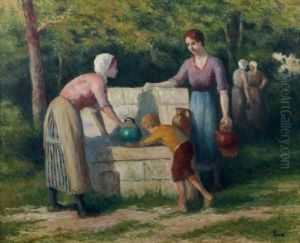 Femmes Au Puits by Maximilien Luce