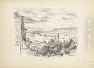 Rouen Vu De Caudebec by Maximilien Luce
