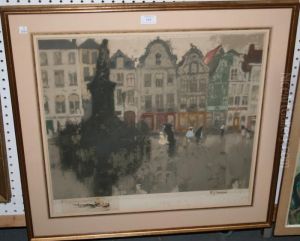 Continental Market Square by Ferdinand Jean Luigini