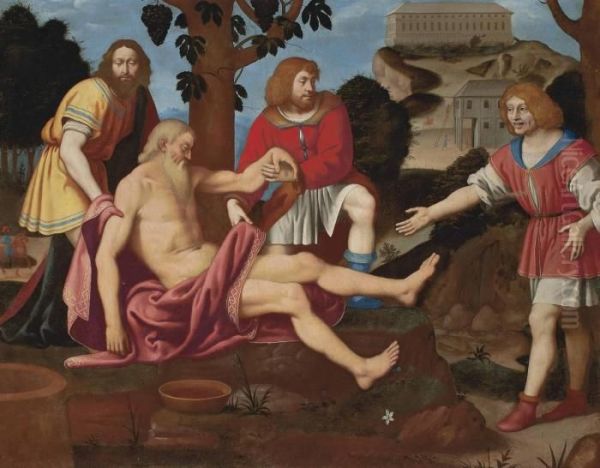 Ham Mocking Noah - view 1