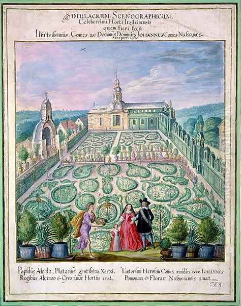 Dutch Garden, 1650 - view 1