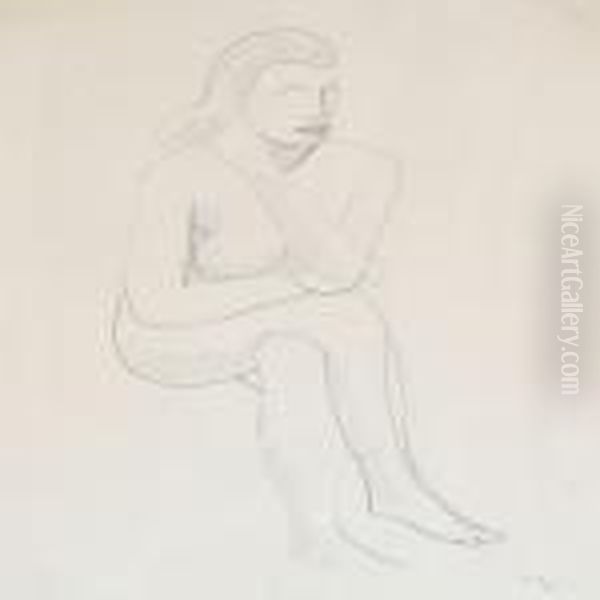 Seated Model - view 1