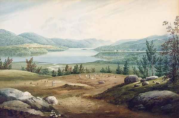 Hudson River at West Point, New York, 1820 - view 1