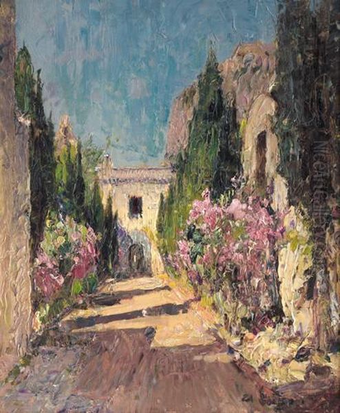 Capri, Ingresso Alla Certosa - view 1