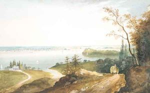 New York from Weehawk by William Guy Wall
