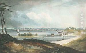 New York from the Heights near Brooklyn by William Guy Wall
