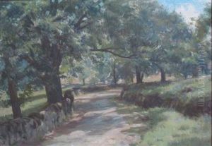 Tree Lined Lane by John Howard Lyon