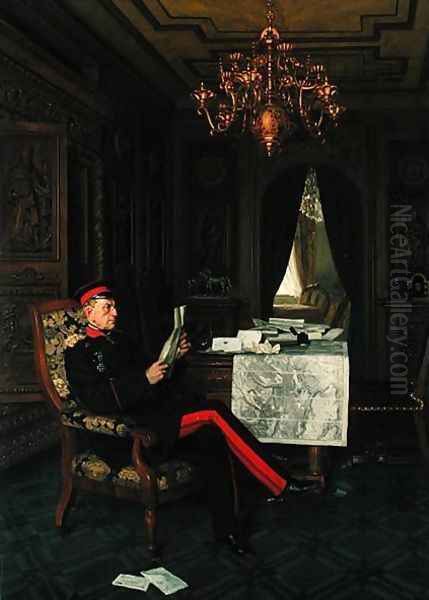 Moltke in Versailles, 1872 - view 1