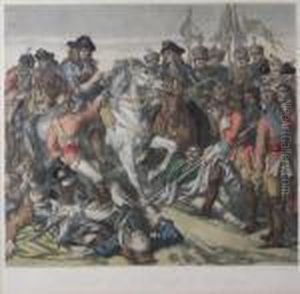 The Duke Of Marlborough At Blenheim