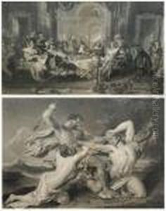 The Poet And The Players by Daniel Maclise
