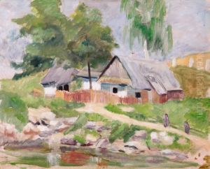 House By The River by Gustav Macoun