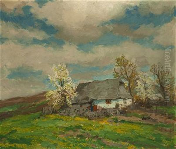 A Summer Landscape With A Cottage - view 1