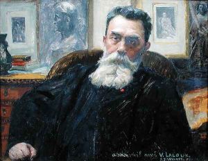 Portrait of Victor A. Laloux (1850-1937) 1911 by Jean Joseph Weerts