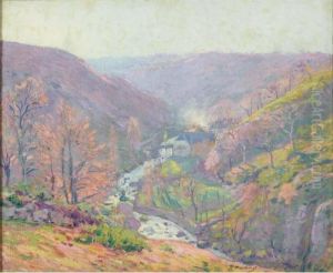 Brume Ensoleillee Sur La Sedelle by Paul Madeline