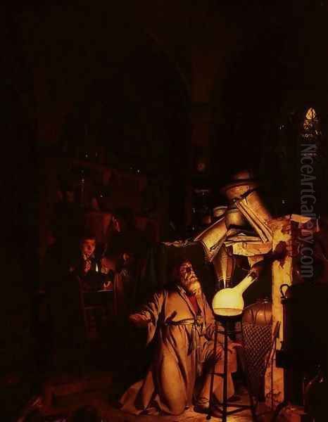 The Alchemist in Search of the Philosopher's Stone - view 1