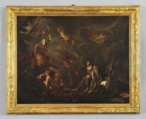 Le Tantazioni Di Sant """"antonio by Alessandro Magnasco