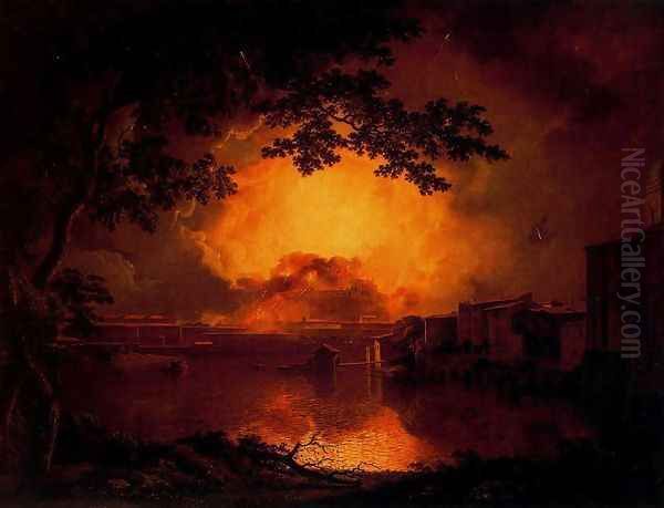 Illumination of the Castel Sant'Angelo in Rome - view 1
