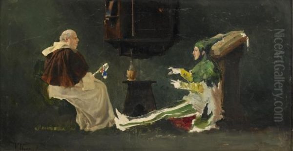 The Cardinal And The Harlequin - view 1