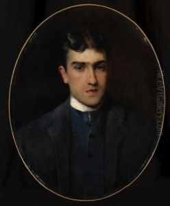 Portrait Of Lucien Guitry by Konstantin Egorovich Makovsky
