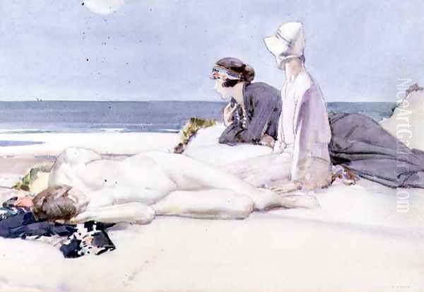 On the Dunes - view 1