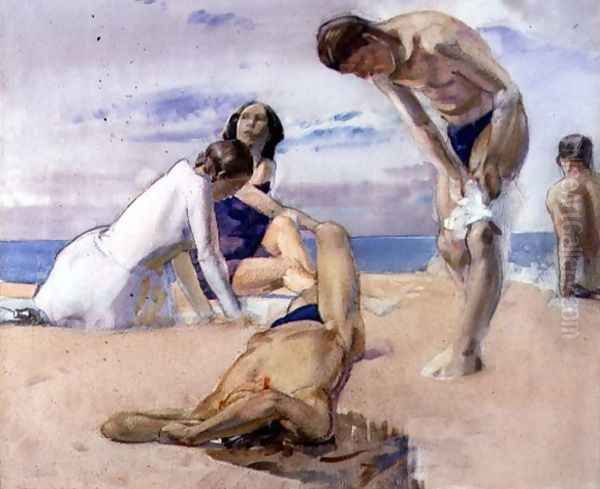 The Bathers - view 1