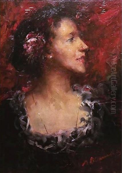 Profilo Di Giovane Donna - view 1