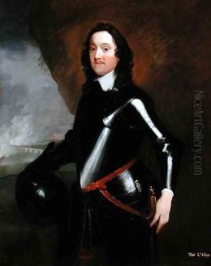 Portrait of Lord Thomas Grey (1623-57) of Groby by John Michael Wright