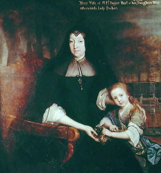 Lady Bagot and her grand-daughter - view 1