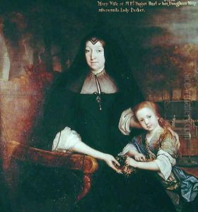 Lady Bagot and her grand-daughter