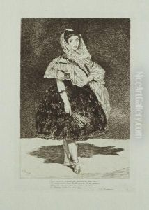 Lola De Valence by Edouard Manet