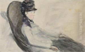 Etude Pour La Femme En Bleu