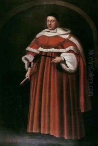 Portrait of Sir Matthew Hale Kt (1609-76) Chief Justice of the Kings Bench, 1670 by John Michael Wright