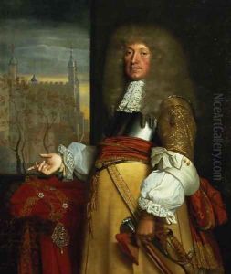 Sir John Robinson, 1662 by John Michael Wright