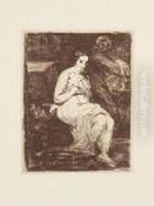 La Toilette by Edouard Manet