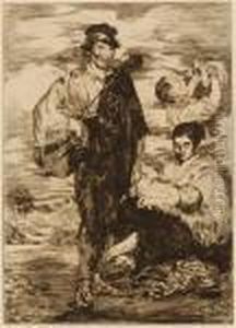 Lesgitanos by Edouard Manet