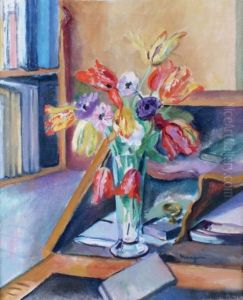 Le Vase De Tulipes by Henri Charles Manguin