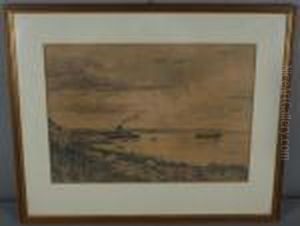 "kustenlandschaft" by Eduard Manhart