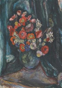 Still Life With Poppies by Abraham Manievich